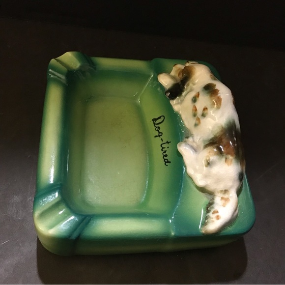 Vintage 1960’s ceramic holder hand decorated by Shafford - Picture 7 of 13